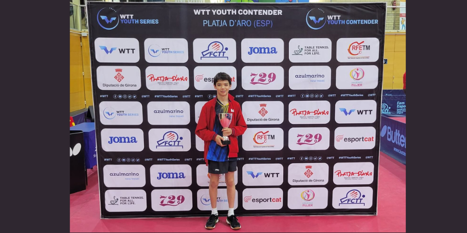 WTT Youth Contender Platja D'Aro 2024 - 13 au 19 mai 2024 - Espagne