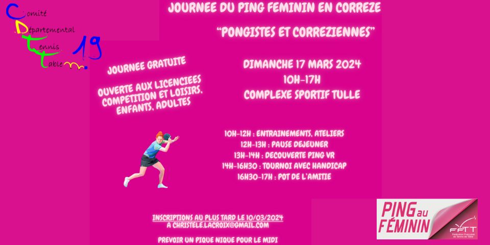 CD19 - Journée Féminine - 17 mars 2024 - Tulle (19)