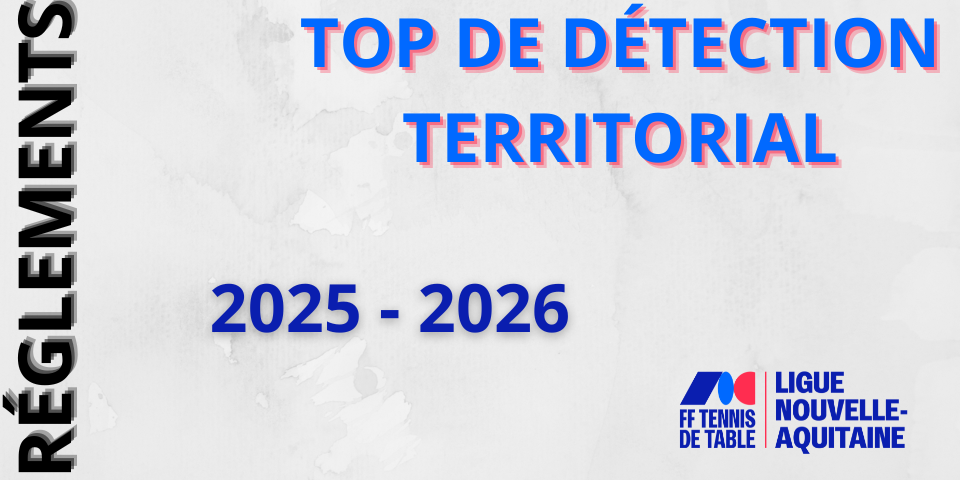 25-26 Règlement Top de Détection Territorial