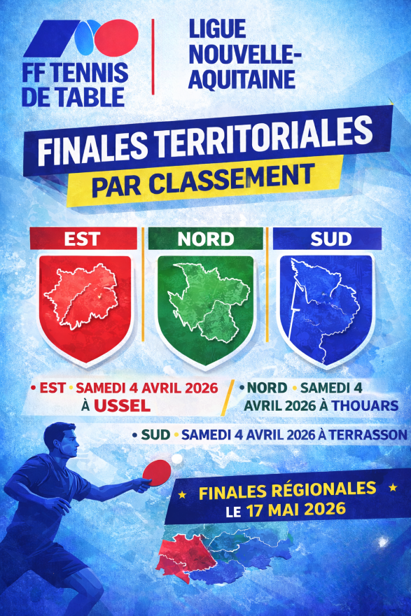 AFFICHE FINALES TERRITORIALES PAR CLASSEMENT 2026
