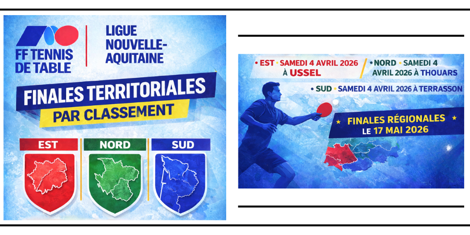 Finales Territoriales par classement - 4 avril 2026