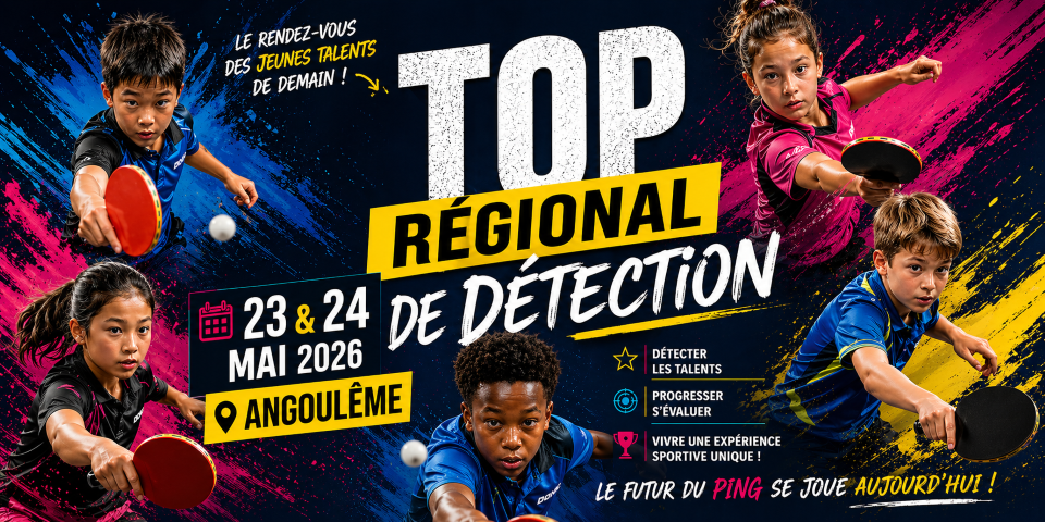 Top de Détection Régional - 23 & 24 Mai 2026 - Angoulême (16)