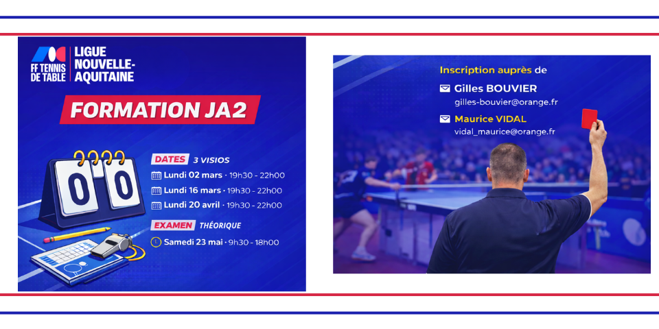 Formation JA2 - Session supplémentaire