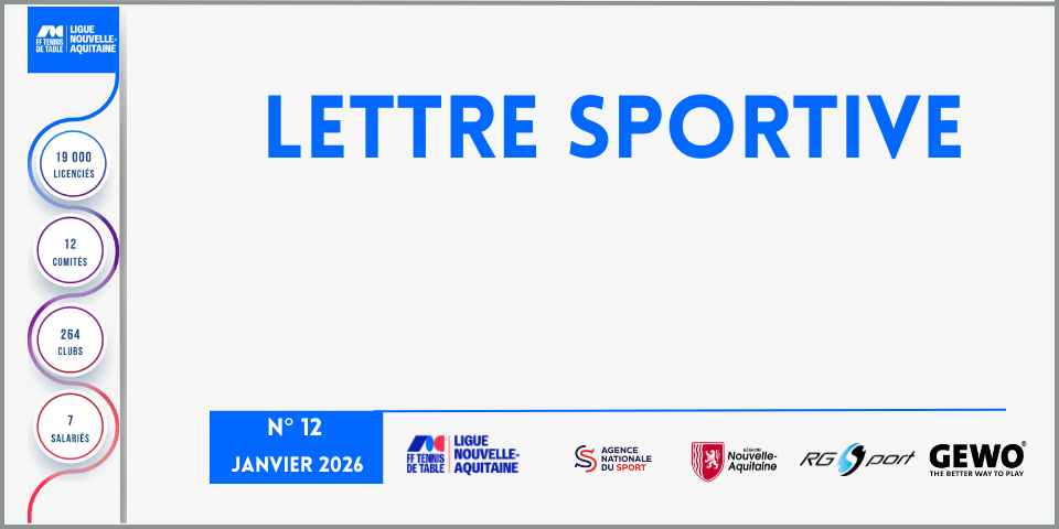 Lettre Sportive ... 12