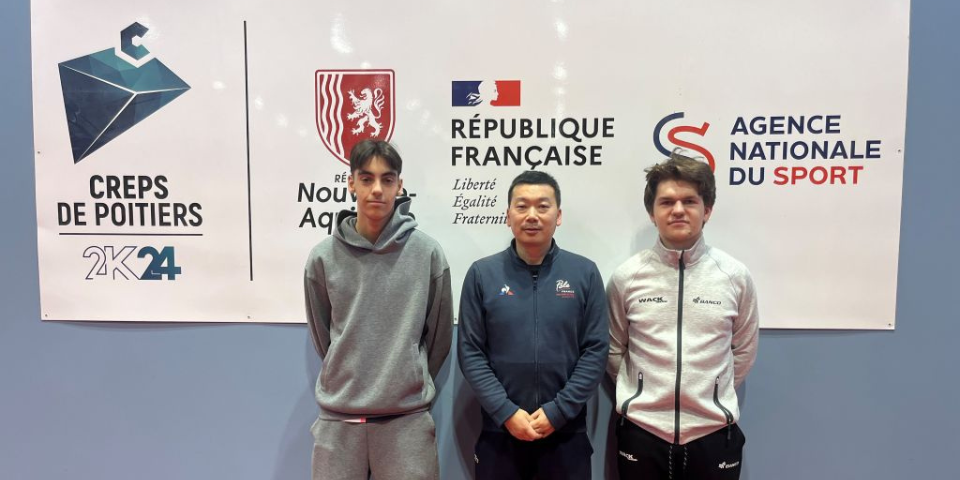 Arthur & Nathan - Stage de préparation au CREPS de Poitiers