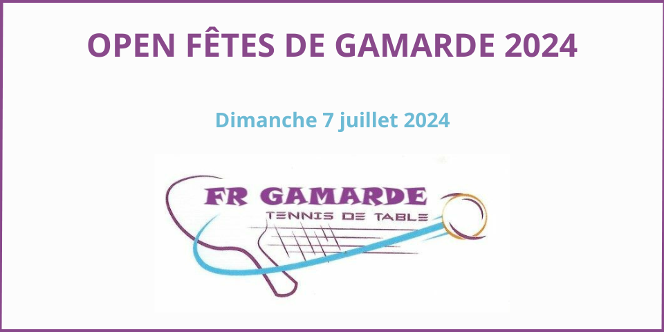 Tournoi d'Été - Gamarde (40)