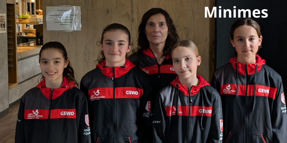 Equipe minimes filles