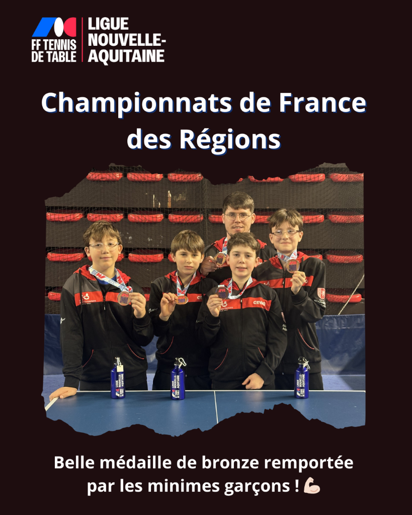 Affiche championnat de France des régions 2026