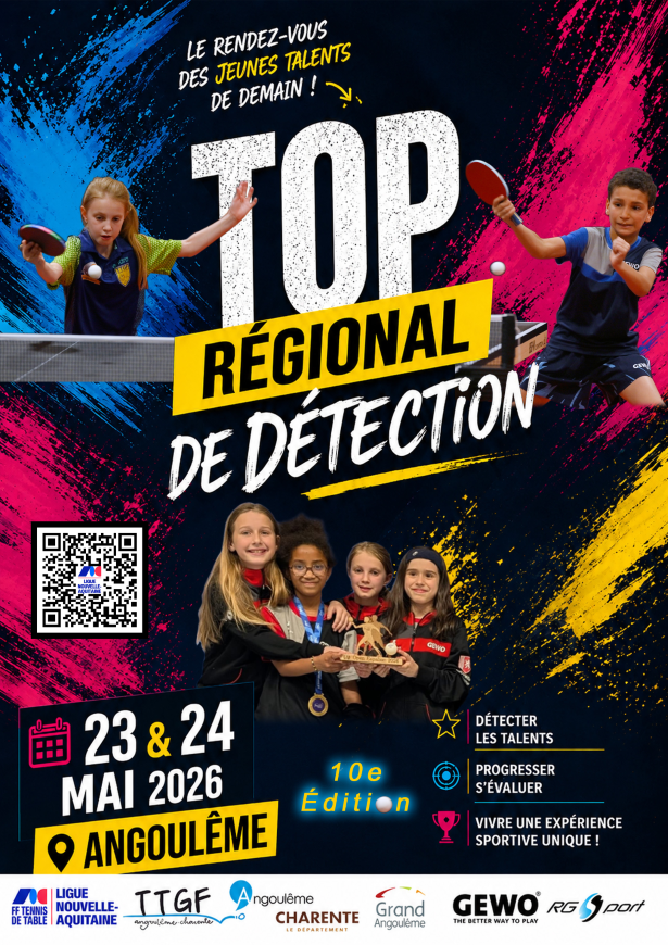 25 26 TOP REGIONAL DE DETECTION AFFICHE