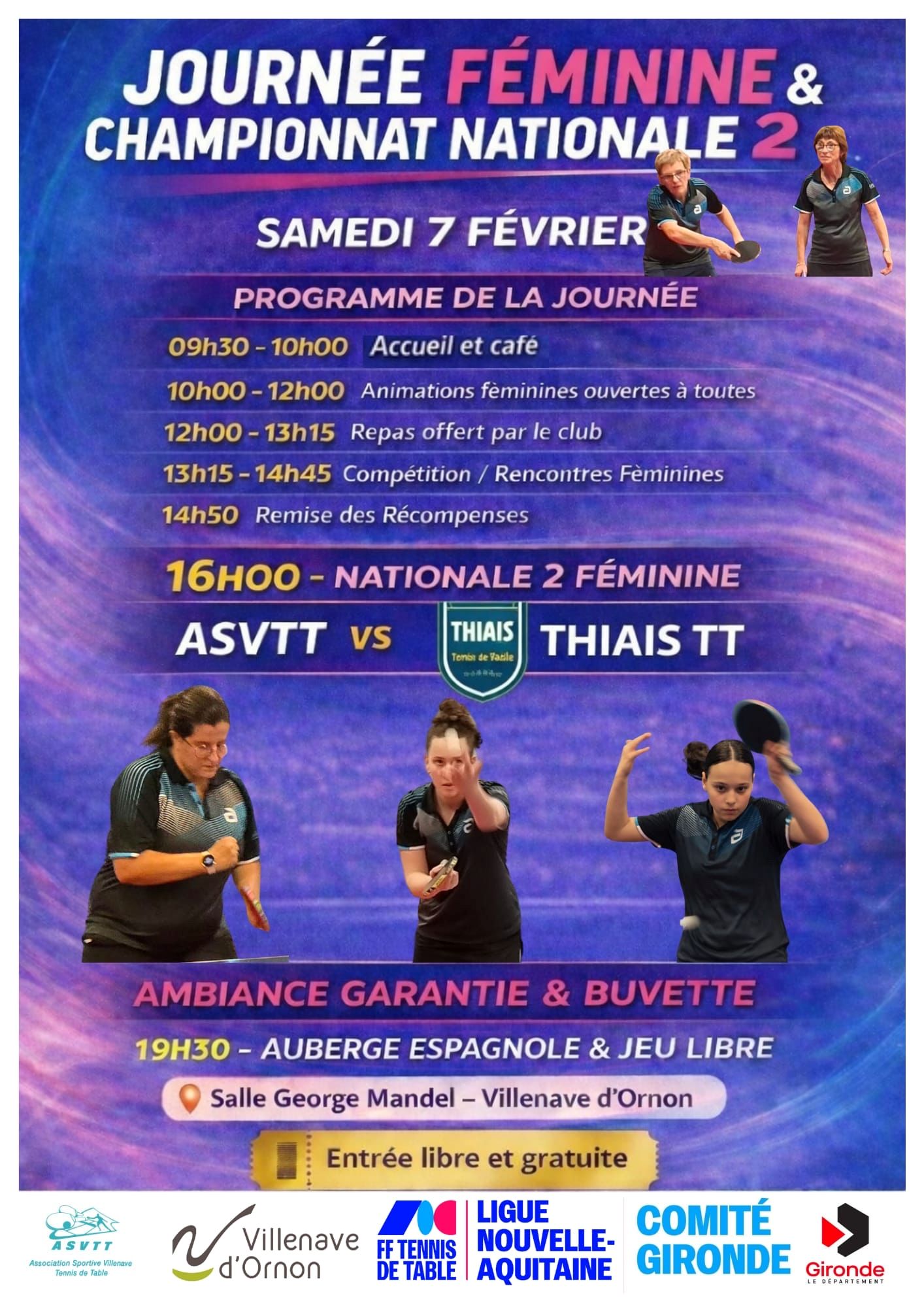 AFFICHE VILLENAVE FEMININE