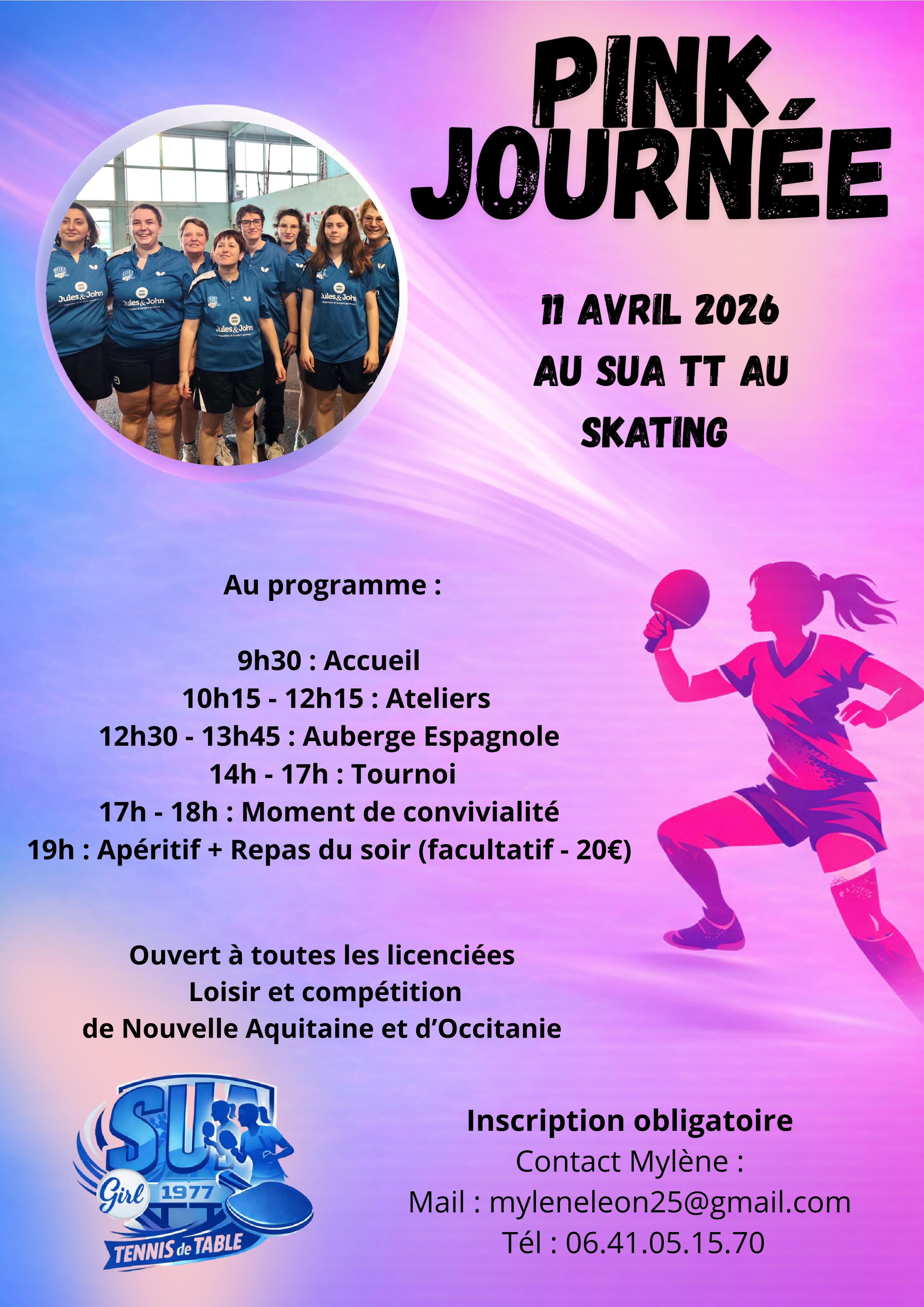 JOURNEE FEMININE DU 11 AVRIL 2026 SUA TT 1