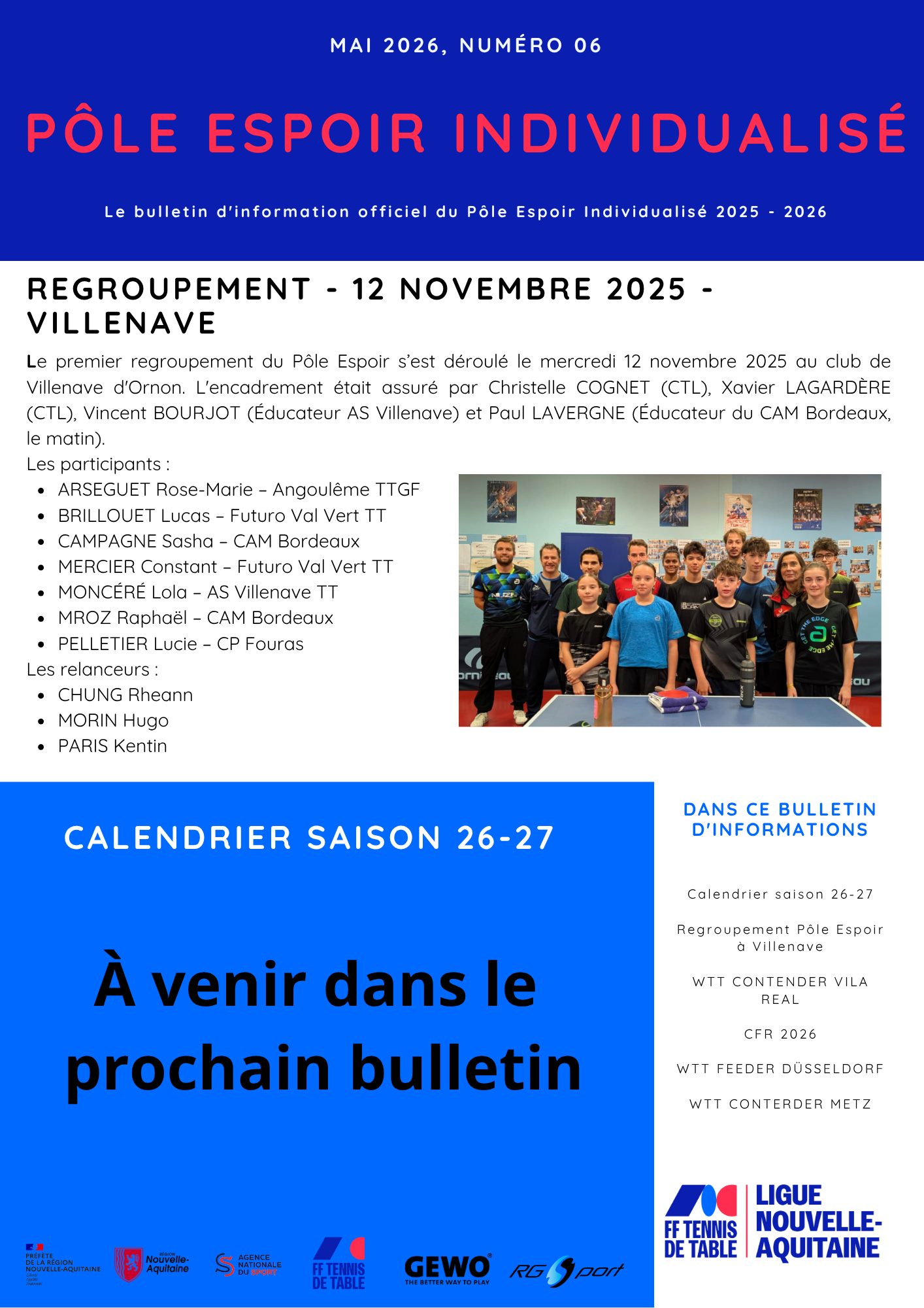 BULLETIN INFO POLE JUIN 2025