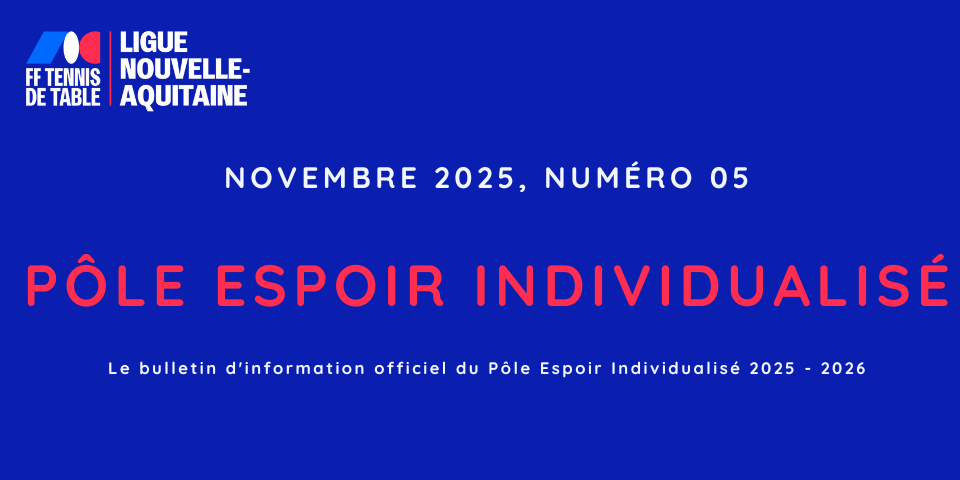 Bulletin Infos du Pôle - novembre 2025