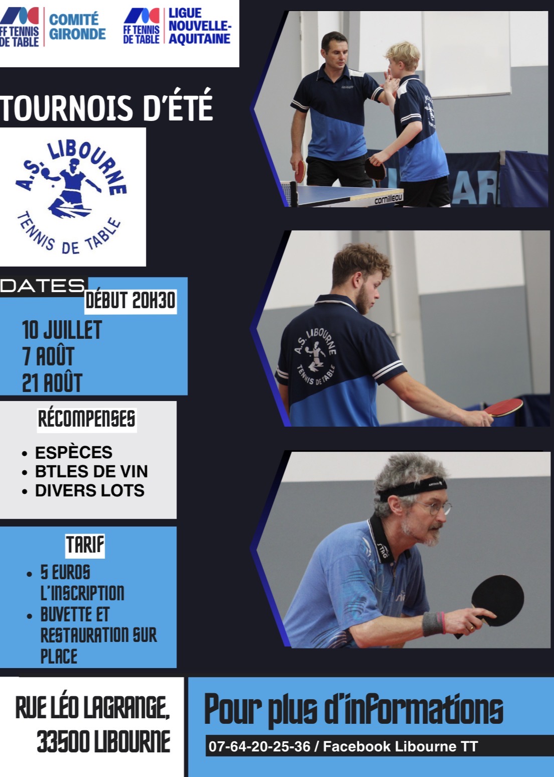 tournoi libourne